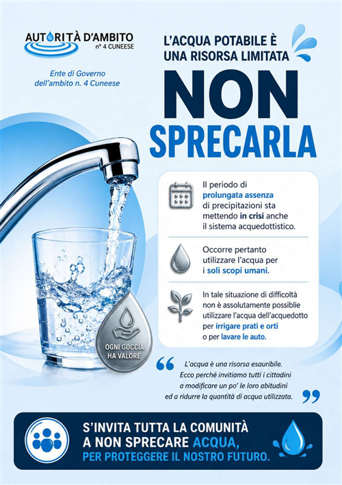 Uso razionale della risorsa idrica